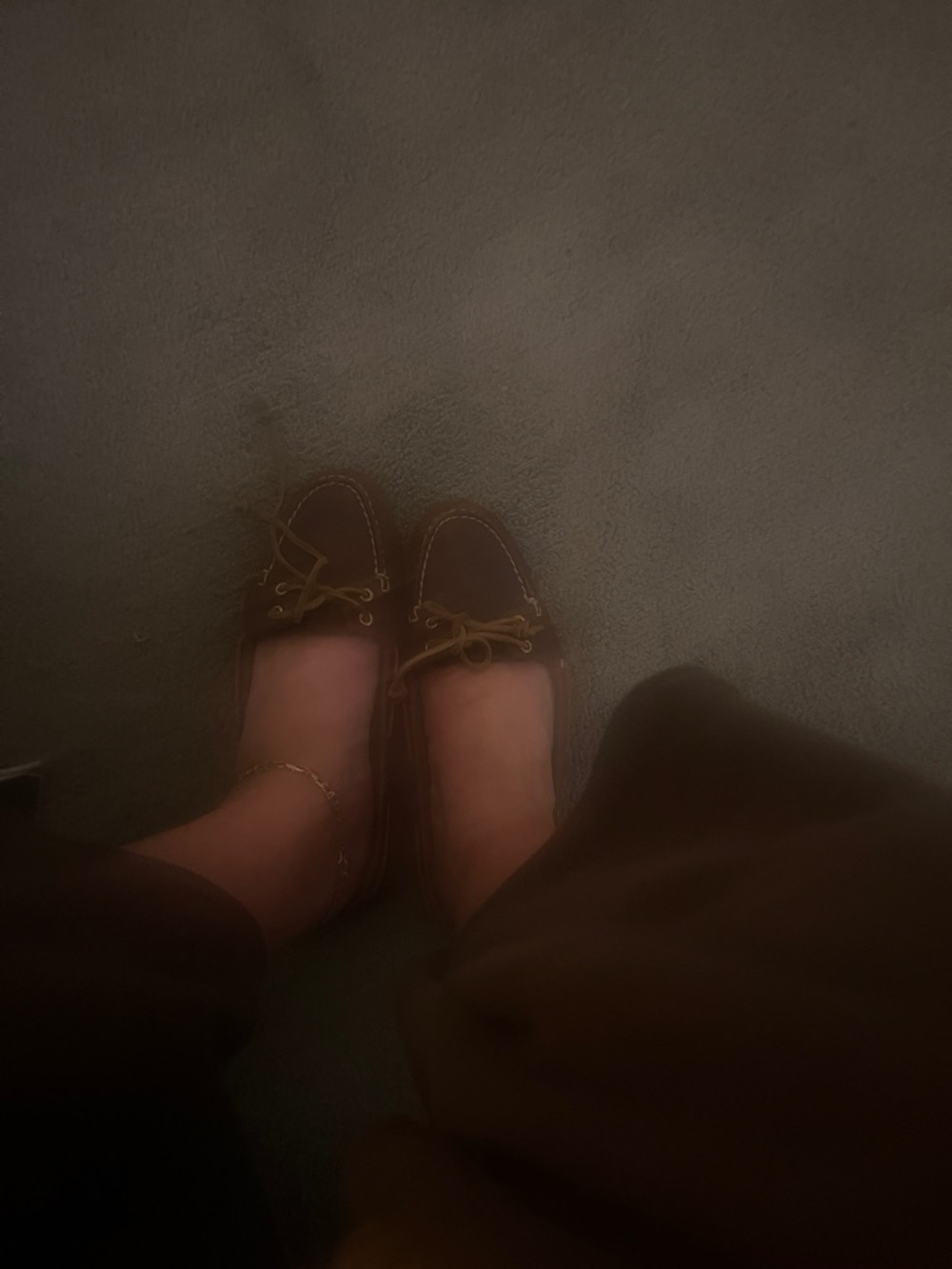 Sperry Brown Leather Boat Shoes